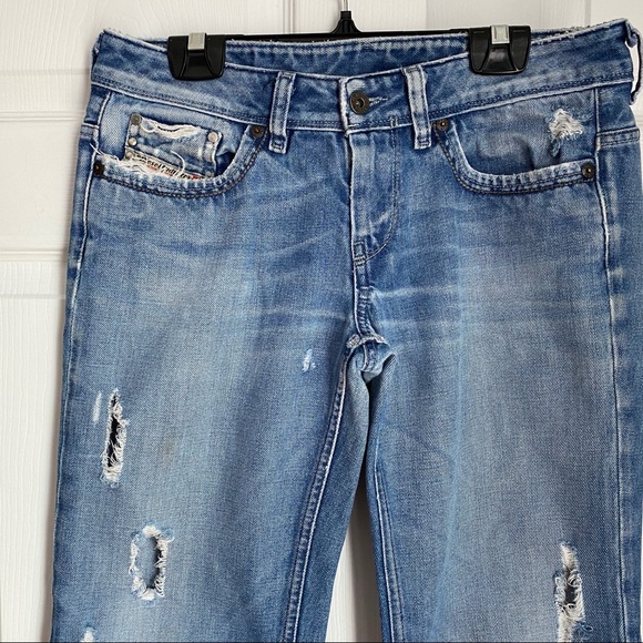 DIESEL CUTOFF JEANS - Picture 3 of 12